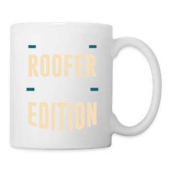 Édition limitée Roofer - Mug blanc - blanc - Droite