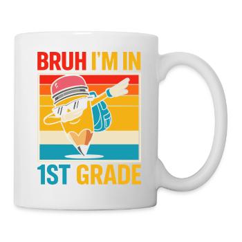 1. Klasse Einschulung - Tasse - Weiß - Rechts