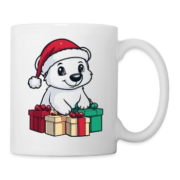 Polar Bear Christmas Gifts Polar Bear - Mug - white - Right