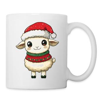 Noël de Noël mouton - Mug blanc - blanc - Droite