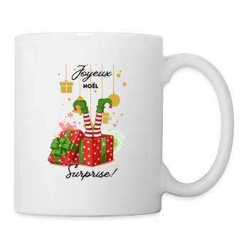 Joyeux_noel_surprise - Mug - white - Right