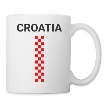 Croatia Vertical Squares - Mug - white - Right