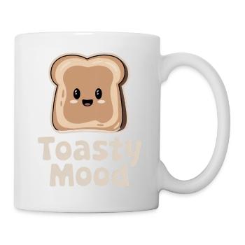 Ambiance Chaleureuse – Mascotte du Toast - Mug blanc - blanc - Droite