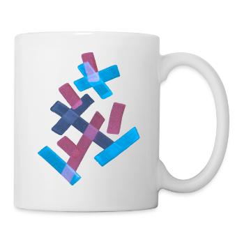 Pattern - Modern & Colorful - Mug - white - Right