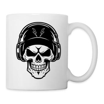 Skull Music - Mug - white - Right