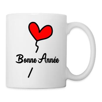 ALLES GUTE ZUM NEUEN JAHR. SILVESTER. NEUJAHR - Tasse - Weiß - Rechts