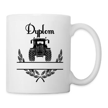 Dyplom Tractor – Namespace - Mug - white - Right