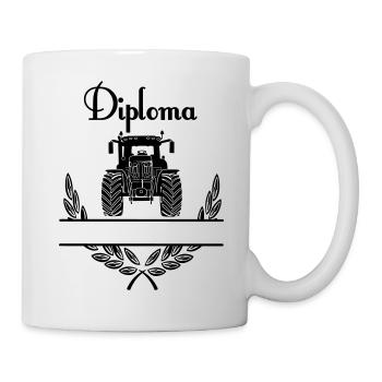 Diploma Tractor – Namespace - Mug - white - Right