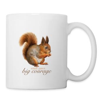 Petites pattes - Mug blanc - blanc - Droite