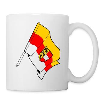 Drapeau de Kärnten - Mug blanc - blanc - Droite