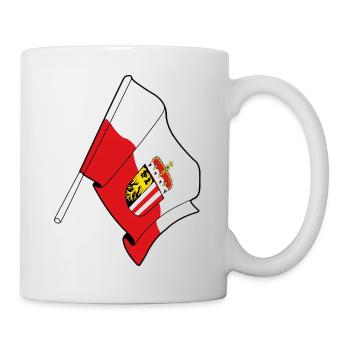 Upper Austria Flag - Mug - white - Right