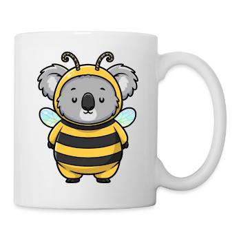 Koala Disguise Carnival Bee Bumblebee - Mug - white - Right