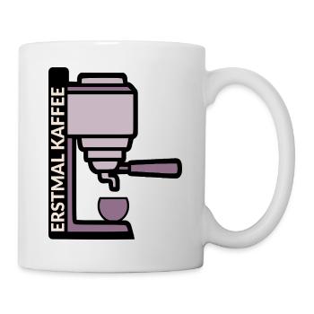 Espresso Coffee Maker Coffee - Mug - white - Right