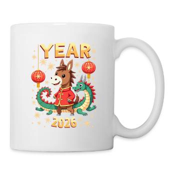 Chinese New Year Of The Horse 2026 - Mug - white - Right