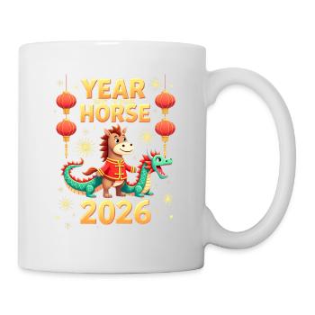 Chinese New Year Of The Horse 2026 - Mug - white - Right