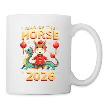 Chinese New Year Of The Horse 2026 - Mug - white - Right