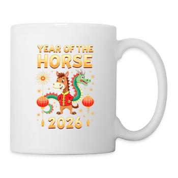 Chinese New Year Of The Horse 2026 - Mug - white - Right