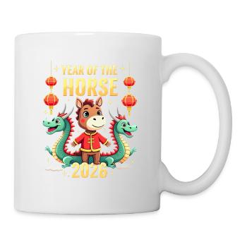 Chinese New Year Of The Horse 2026 - Mug - white - Right