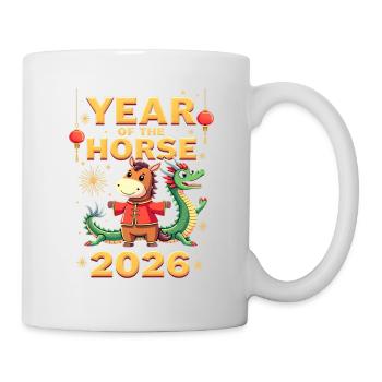 Chinese New Year Of The Horse 2026 - Mug - white - Right