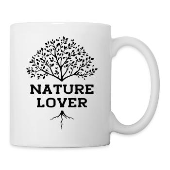 Nature Lover Gift Tree Nature Hiking - Mug - white - Right
