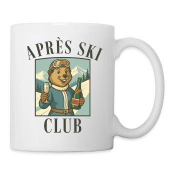 Après Ski Club Marmot Retro Ski Holiday - Mug - white - Right