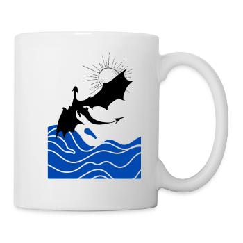 Dragon one - Mug - white - Right