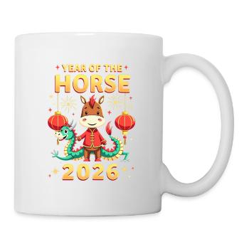 Chinese New Year Of The Horse 2026 - Mug - white - Right
