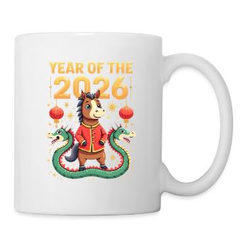 Chinese New Year Of The Horse 2026 - Mug - white - Right