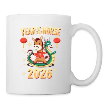 Chinese New Year Of The Horse 2026 - Mug - white - Right
