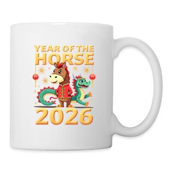 Chinese New Year Of The Horse 2026 - Mug - white - Right