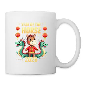 Chinese New Year Of The Horse 2026 - Mug - white - Right
