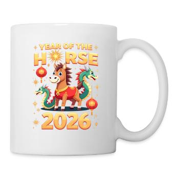 Chinese New Year Of The Horse 2026 - Mug - white - Right
