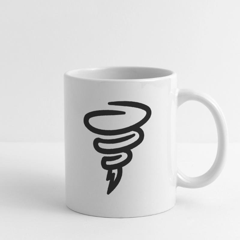 tornade Mug blanc