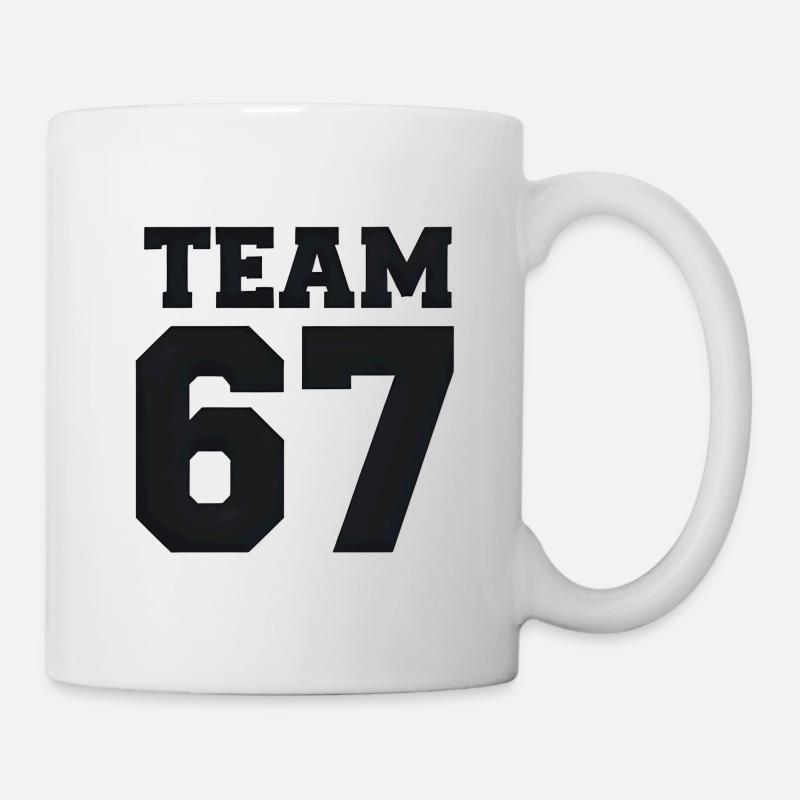 Team 67 - Tasse - Weiß