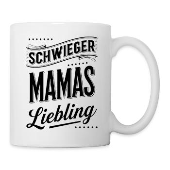 Schwiegersohn Geschenk von Schwiegermama  lustig - Tasse - Weiß - Rechts