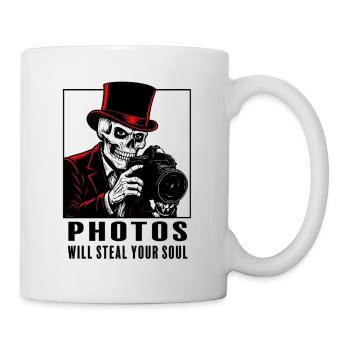 photos_steal_soul_black - Tasse - Weiß - Rechts