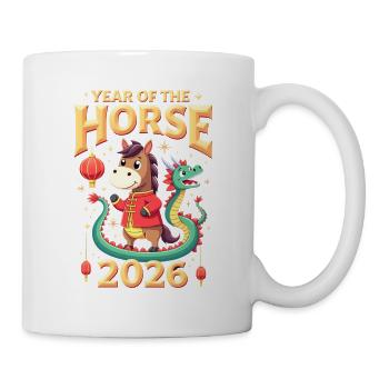 Chinese New Year Of The Horse 2026 - Mug - white - Right