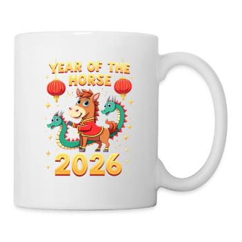 Chinese New Year Of The Horse 2026 - Mug - white - Right