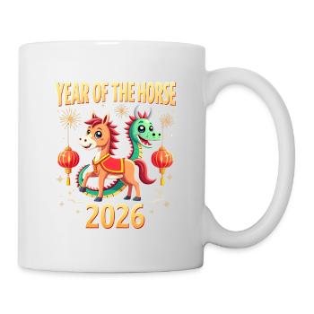 Chinese New Year Of The Horse 2026 - Mug - white - Right