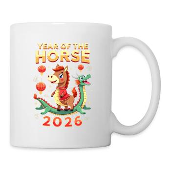 Chinese New Year Of The Horse 2026 - Mug - white - Right