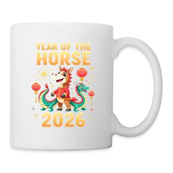 Chinese New Year Of The Horse 2026 - Mug - white - Right