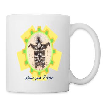Skunk_Know_your_Power - Tasse - Weiß - Rechts