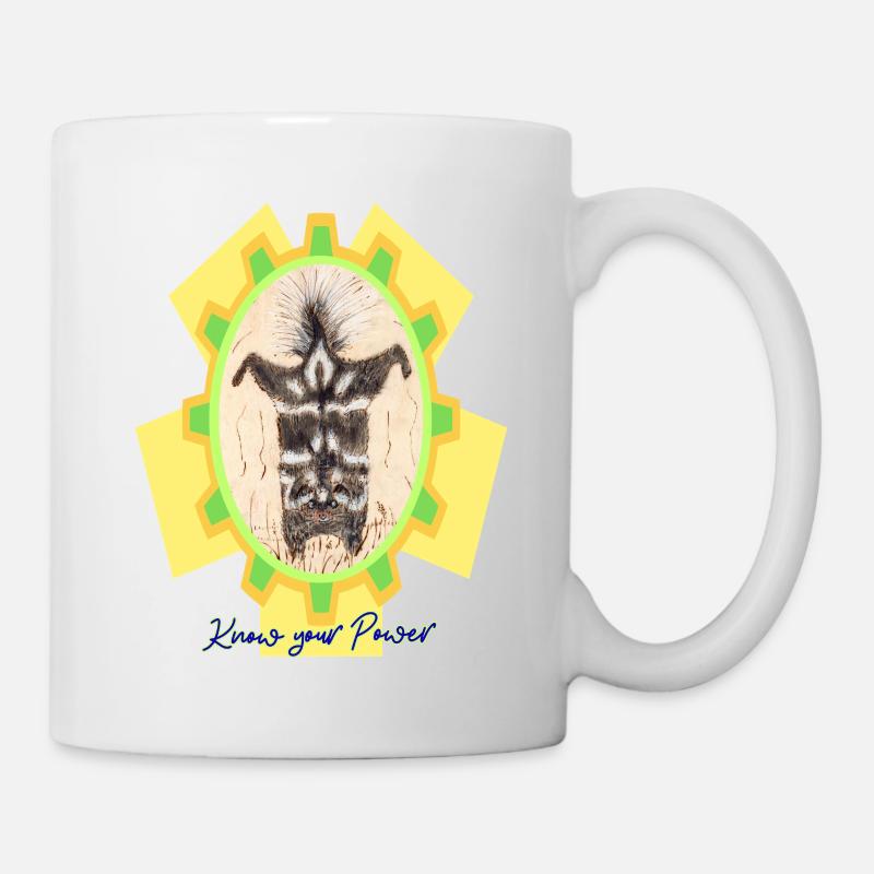 Skunk_Know_your_Power - Mug - white