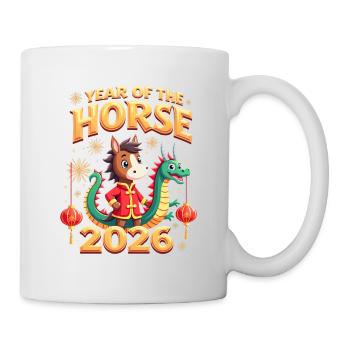 Chinese New Year Of The Horse 2026 - Mug - white - Right