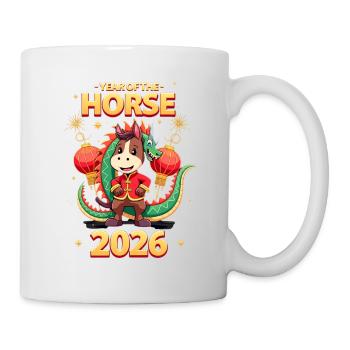 Chinese New Year Of The Horse 2026 - Mug - white - Right