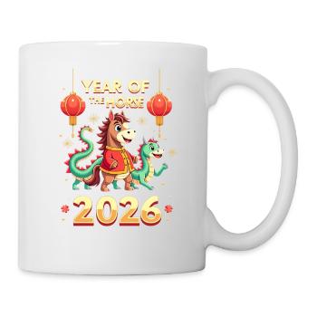 Chinese New Year Of The Horse 2026 - Mug - white - Right