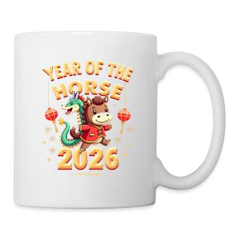 Chinese New Year Of The Horse 2026 - Mug - white - Right