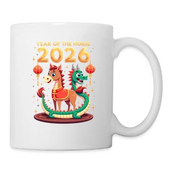 Chinese New Year Of The Horse 2026 - Mug - white - Right