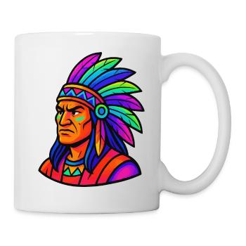 Chief Indian Comic - Mug - white - Right