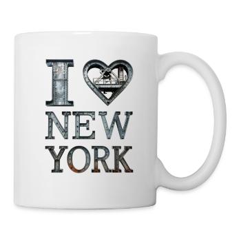 New York – Urban Industrial Love - Tasse - Weiß - Rechts